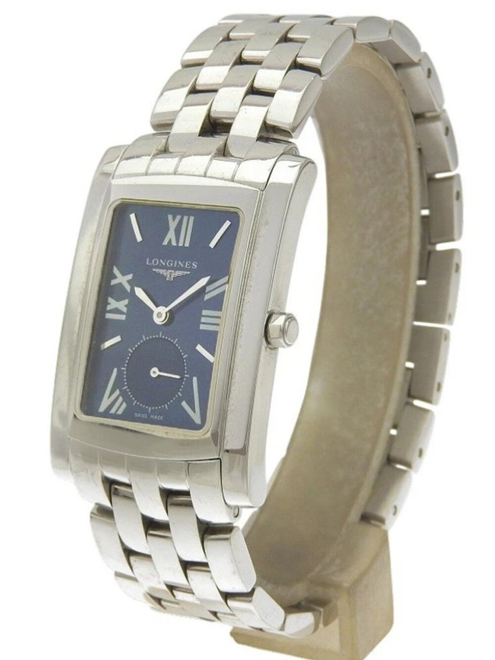 LONGINES Dolce Vita Watches L5.655.4 Silver NavyDial Stainless Steel Quart...